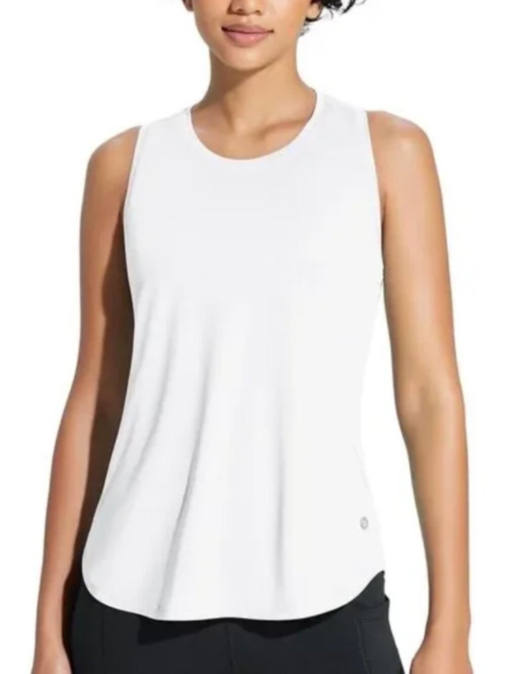 Baleaf Women's Workout Tank Top Racerback Top White Size (M) NWT!